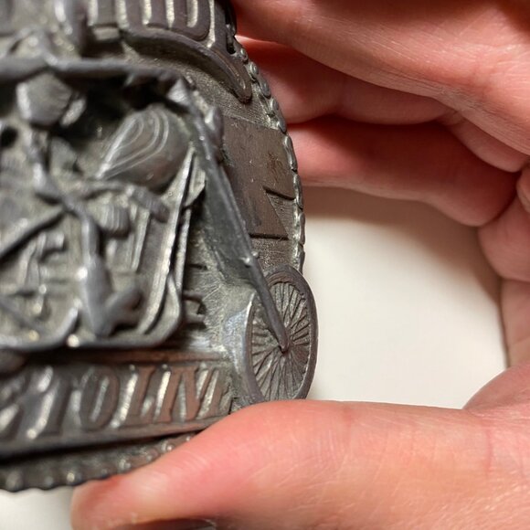 lot of 2 vintage 90s siskiyou belt buckle - Picture 6 of 16